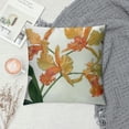 thumbnail image 2 of Nawypu  Flower Orange Decorative Pillow Covers,Purple Plant Watercolor Floral with Orchid Flowers On Double Sided Throw Pillow Covers Sofa Cushion Cover Square, 2 of 5