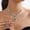 Green, variant on Elegant Necklace Sets for Women Luxury Choker Necklace and Earrings Set Wedding Dress Bridal Jewelry Sets Fashion