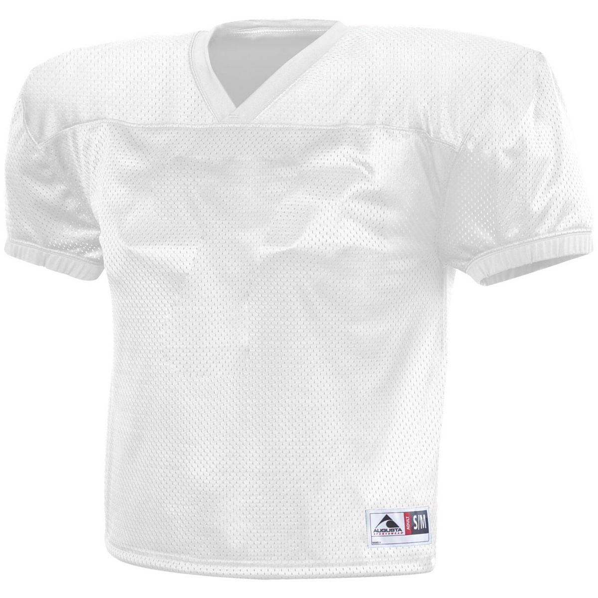 white practice jersey