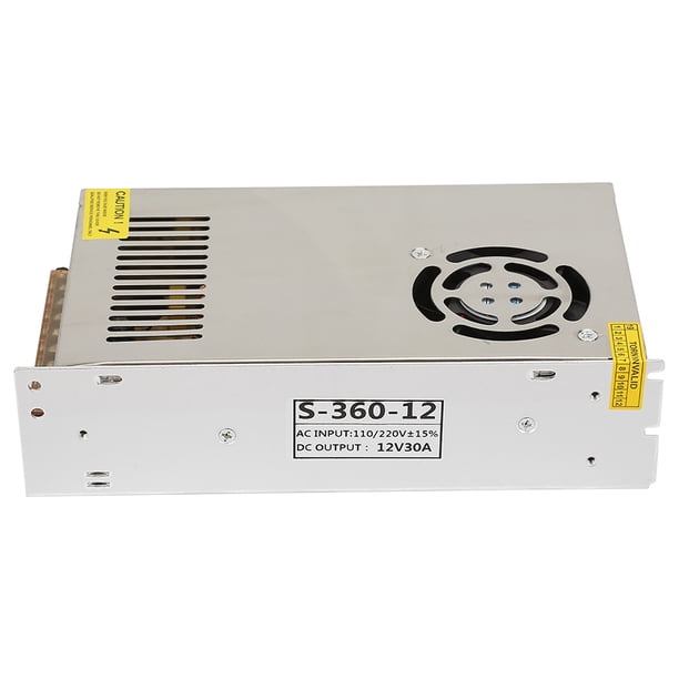 Alimentation 12V 30A Transformateur Convertisseur D'Alimentation Alimentation 12V 30A Transformateur Convertisseur D'Alimentation