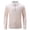 Khaki, variant on Mens Shirts Men's Fall And Winter Fashion Casual Business Faddish Long Sleeve Turn-Down Collar Half-zip Comfortable Dressy T Shirts