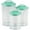 Seafoam, variant on Reston Lloyd 6pc Acrylic Canister Set, Set of 3, Pink