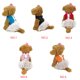 thumbnail image 2 of Greeniant Traje de malla para mascotas, vestido de Animal PEQUEÑO, , correa, chaleco de cuerda, ropa con arnés Ropa para mascotas Negro METRO, 2 of 6