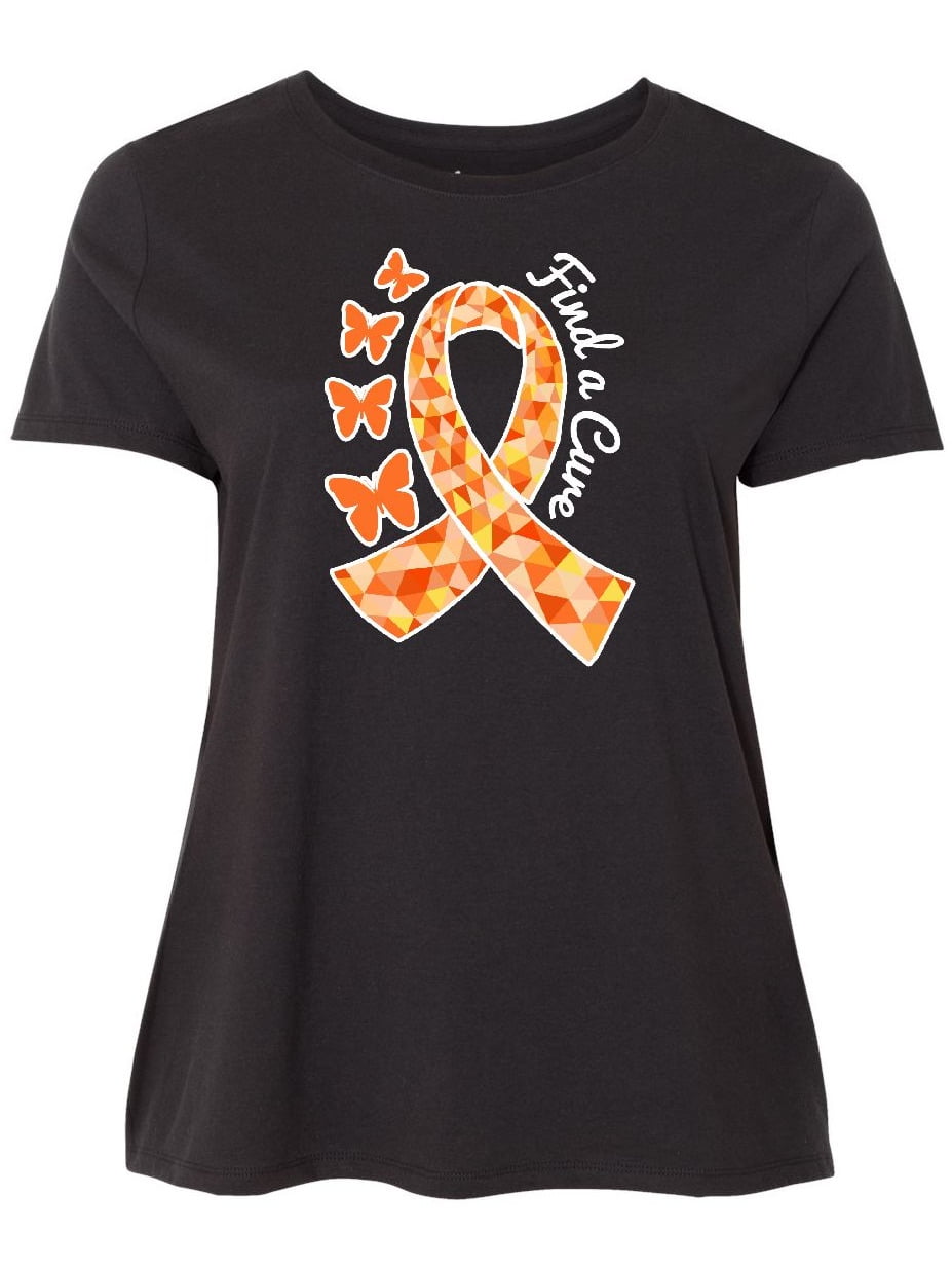 Self Harm Awareness Orange Ribbon Butterfly Short-Sleeve Unisex T-Shirt
