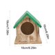 thumbnail image 3 of Bird House Frame Wooden Bird Nests Courtyard Hanging Mini Bird Nests Outdoor Bird House Bird Feeder Forest Garden Decoration, 3 of 6