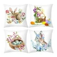 thumbnail image 2 of Bjutir 4Pcs Easter Pillowcases Living Room Sofa Bedroom Decoration Pillowcases, 2 of 9