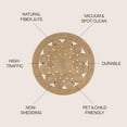 thumbnail image 2 of JONATHAN Y RNF100A-7R Cassia Round Natural Jute Boho Circle Indoor Area-Rug, Natural Fibers, Geometric, Bohemian Easy-Cleaning, Bedroom, Kitchen, Living Room, Non Shedding, Natural, 7' Round, 2 of 7