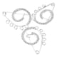 thumbnail image 2 of Juego de 5 broches de imperdibles de de imitación con 5 agujeros para suéteres, vestidos y trajes de negocios Ropa Vestidos Decoración Único Plata Soledad Broche, 2 of 9