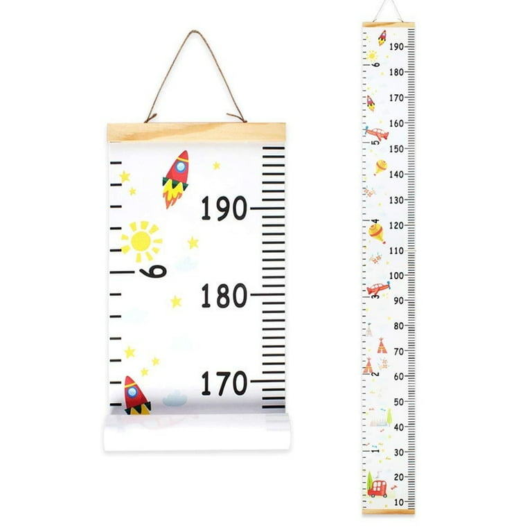 Roll-Up Height Growth Charts For Children - Measure Me!