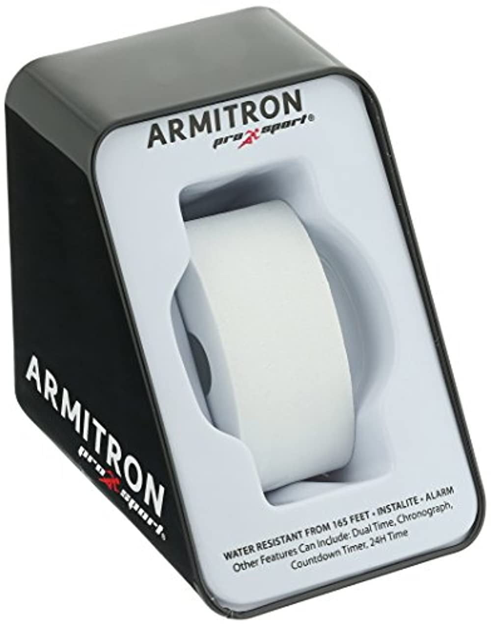 Armitron 45-6984PNK Womens Pink Case Watch With Black Strap LCD Display
