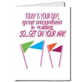 thumbnail image 2 of 18"x24" Giant Retirement Card- Places You Will Go (Female), 2 of 3