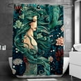 thumbnail image 2 of Mermaid Shower Curtain for Bathroom, 2 of 6