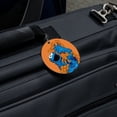 thumbnail image 5 of Sesame Street Vintage Cookie Monster Round Luggage ID Tag Card Suitcase Carry-On, 5 of 8