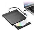 thumbnail image 1 of USB 3.0 USB C External CD/DVD RW Drive Read Burner Portable DVD Player Optical Drives ,Widely Use, 1 of 5