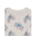 thumbnail image 3 of Garanimals Baby Boys Fleece Printed Sweatshirt with Long Sleeves, Sizes 0-24 Months, 3 of 3