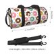 thumbnail image 2 of Balery Colorful Donuts Bolsa de Gimnasio para Mujeres y Hombres, Bolsa de Viaje Impermeable, Bolsa de Fin de Semana con Compartimento para Zapatos y Bolsillo Húmedo, 2 of 6
