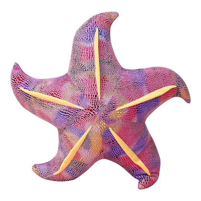 Purple Starfish Stuffed Toy Soft Plush Doll For Kids Decoration