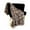 Brown, variant on Plutus Silver Wild Rabbit Faux Fur Luxury Throw Blanket