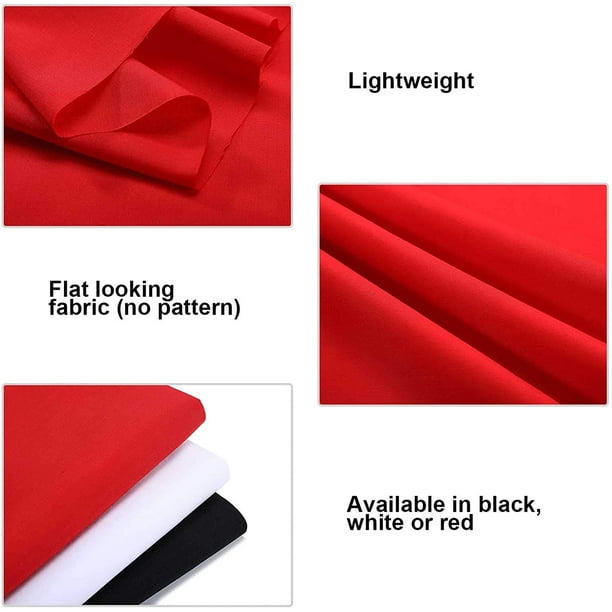 Solids 3 Pack - Red/Gray/Black, Standard Length - Cotton