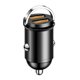 thumbnail image 1 of CAIROYAR Cargador de teléfono USB tipo C QC3.0 negro Accesorios de carga rápida para coche, 1 of 7