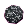 thumbnail image 3 of Bolsa de arena con mancuernas blandas de 2 kg para fitness, gimnasio en casa, entrenamiento de fuerza y ​​yoga. Rosa roja, 3 of 8