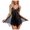 Black, variant on Tnhcen Bodysuits for Women Bridal Lingerie Set Erotic Lingerie V-Neck Mesh Sexy Lace Halter Nightgowns Plus Size Chemise Lingerie
