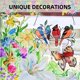 thumbnail image 1 of Serie de pájaros Adornos Colgante Decoración del hogar, Atrapasol Acrílico Colgante Decoración de pájaros, Regalos para amantes de los pájaros (4 B, 1 of 2