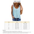 thumbnail image 5 of Camiseta sin mangas, camiseta sin mangas informal para mujer, camiseta sin mangas de verano, camiseta sin mangas para mujer, calidad superior, 5 of 5