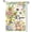 X, variant on Sm:)e Cross Rabbits Eggs Easter Garden Flag 12x18 Inch Double Sided