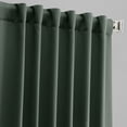 thumbnail image 3 of Exclusive Fabrics  Thermal Insulated Solid Blackout 120-inch Curtain Panel Pair, 3 of 6