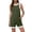 #303-Green, variant on AUNVITO Women's Romper Breathable Comfortable Sporty Color Block Lightweight Stretchy Casual and Sporty Style