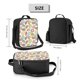 thumbnail image 2 of Fotbe Glazed Donuts Lonchera Bolsa de Almuerzo para Hombres y Mujeres, Lonchera de Gran Capacidad, Bolsa de Almuerzo Reutilizable, Bolsa Térmica Aislante, 2 of 7