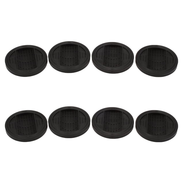 Copas con Ruedas para Muebles, 8 Piezas, Almohadillas de Goma para Pies, Posavasos Antideslizantes para Muebles, para Patas de Silla, Protectores de Suelo, Cama, Sofá, Rueda