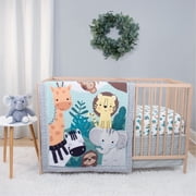 The Peanutshell Crib Bedding, Butterfly Song Baby Crib Bedding Set and Mobile, 4-Piece Set
