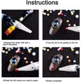 thumbnail image 3 of Pluma de pintura de diamante 5 uds. Pluma de punteado de diamantes de imitación, pluma de perforación, pluma de cera, manicura, arte de uñas DIY Kuyhfg Bienvenido a Kuyhfg, 3 of 4
