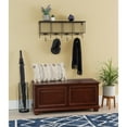 thumbnail image 3 of Pemberley Row MDF Cherry Chest Rectangular Decorative 40.5" Unassembled, 3 of 27