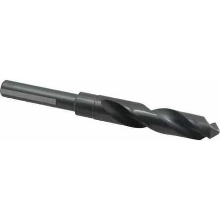 

Chicago-Latrobe 45/64 118° 1/2 Shank Oxide Finish High Speed Steel Silver & Deming Reduced Shank Drill Bit