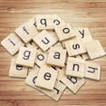 thumbnail image 1 of Cheers 100Pcs English Alphabet Word Scrapbooking Letter Block Puzzle Kids Children Toy, 1 of 1