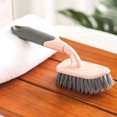 thumbnail image 1 of Tile grout brush, Bathroom cleaning brush, Pink, 1 of 5