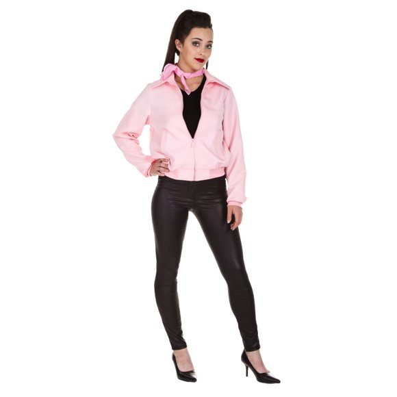 Plus Size Deluxe Pink Ladies Jacket