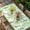 Green, variant on Sage Green Leaves Table Cloths for 4 Foot Rectangle Tables, Summer Botanical Farmhouse Leaf Watercolor Patio Waterproof Elastic Fitted Tablecloths, Washable Rectangular Table Cover for Camping