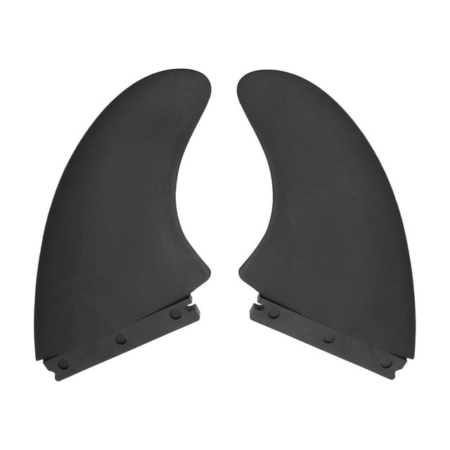 1 Pair of Paddle Board Fins Replacement Windsurfing PVC Surfboard Long Board Tail Fin G7