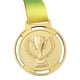 thumbnail image 3 of Correa antorcha medalla recuerdo aleación de zinc deporte competición premio con oro, 3 of 6