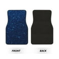thumbnail image 2 of Vsdgher Sparkling Blue Glitter Car Foot Mat Set of 4 Pieces Universal Floor Liner Car Accessories Fits Most Cars, Trucks, Vans, sedans, SUV, 2 of 7