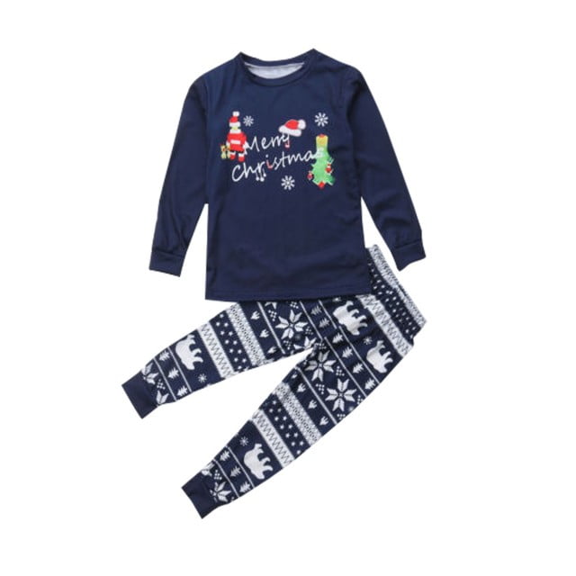 Christmas Matching Pajamas for Family PJs Set Dad Mom Kids Baby Xmas Soft Cotton Clothes Sleepwear Dad,XXL 