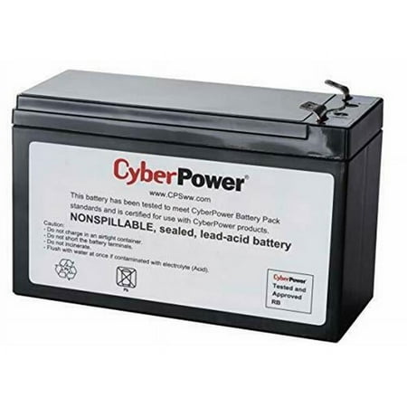 UPC: 0649532620975 | CyberPower RB1290X2 Replacement Battery Cartridge  User Replaceable