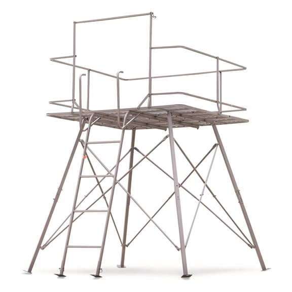 Guide Gear 6x6 6' Quad Tower and Blind Mossy Oak Country Roots