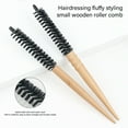 thumbnail image 2 of Teasing Brush Round Comb Round Hair Brushes Salon Roller Hair Styling Brush Hair Dryer Brush, 2 of 9
