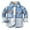 Blue, variant on JUMEYU Boy Shirt Plaid Shirt Jackets for Boys Flannel Shirt Button Down Long Sleeve Shirt Kids Cute Lightweight Fall Warm Coat 5T 6T (Coffee,5-6 Years)