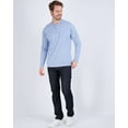 thumbnail image 4 of Real Essentials 3 Pack: Men's Cotton Short & Long Sleeve Henley T-Shirt Performance Activewear (Available In Big & Tall), 4 of 5